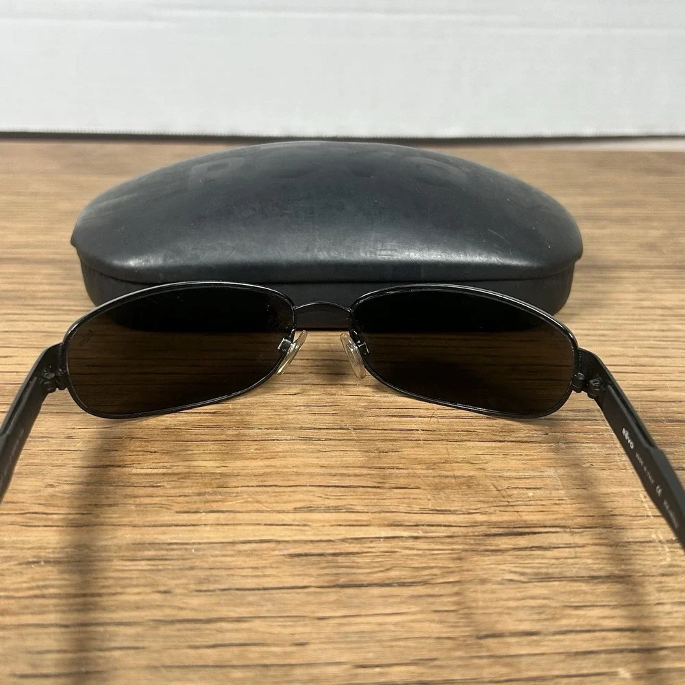 Vintage Revo 3067 001/J7 Polarized H2O Lens Black/Gray Sunglasses 60-16-125mm